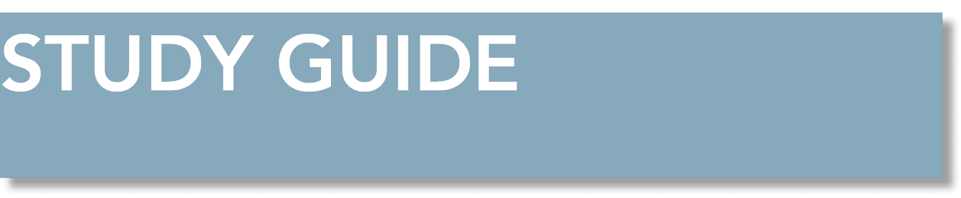 STUDY GUIDE