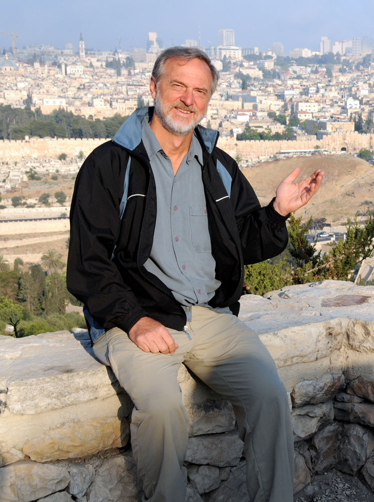 Mount of Olives overlooking Jerusalem