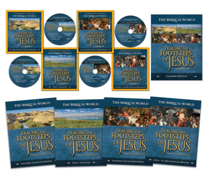 Footsteps of Jesus Blu-ray High Definition DVD Set